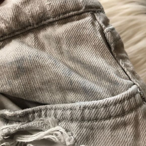 All Saints Grey Pam Shorts - Picture 3 of 7